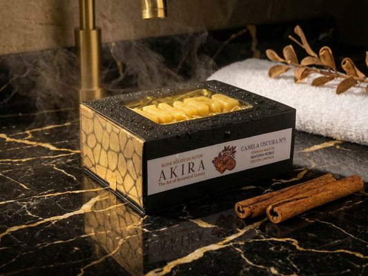 CANELA OSCURA Nº5 - Elixir Sólido de Fuego, Sombra y Piel