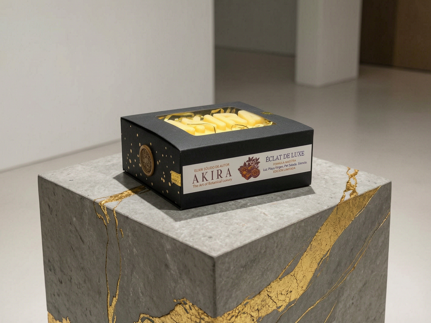ÉCLAT DE LUXE - Elixir sólido de Luz, Playa Virgen, Piel Salada, Silencio