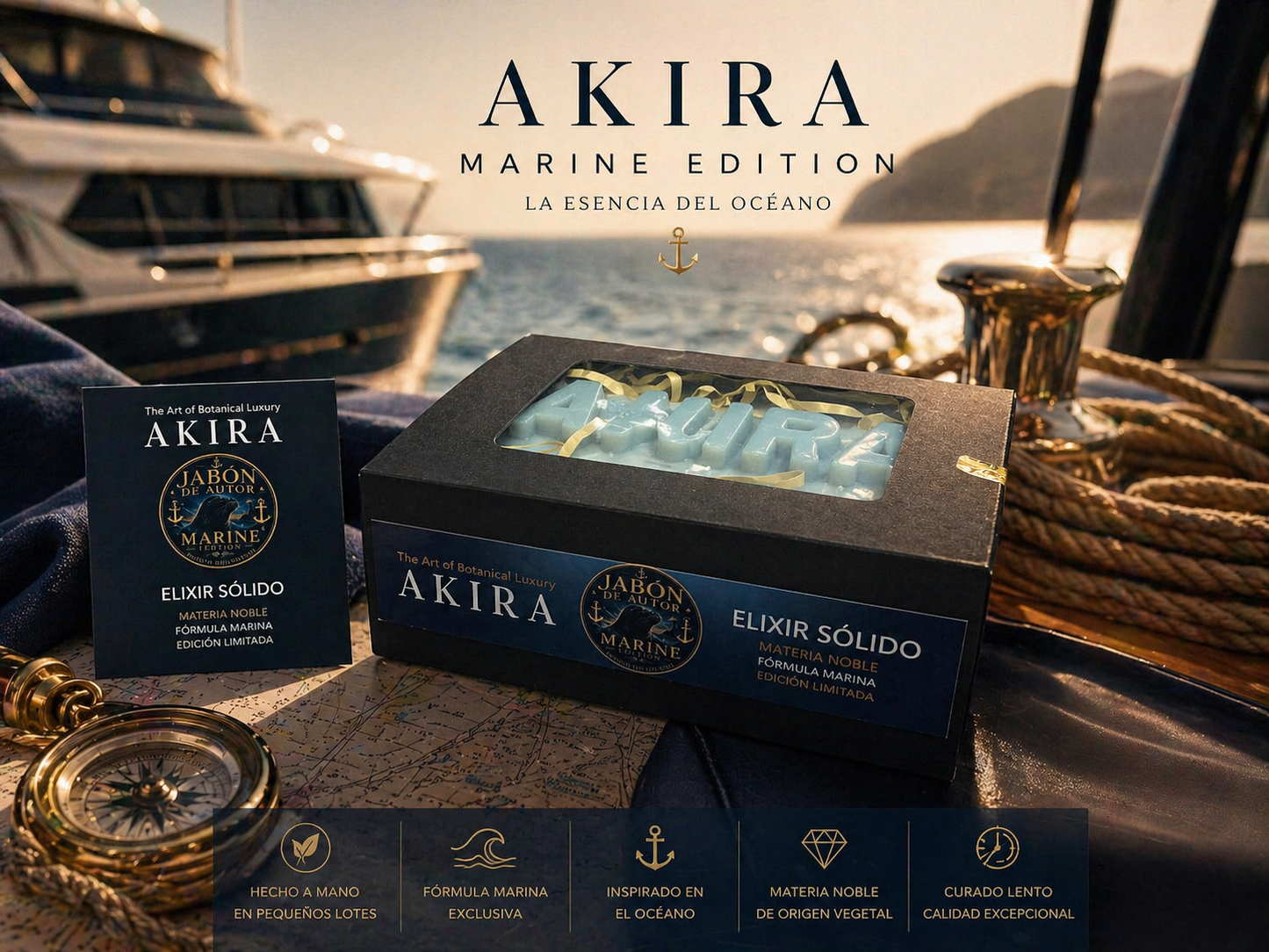 MARINE EDITION - Elixir sólido náutico de ultra lujo